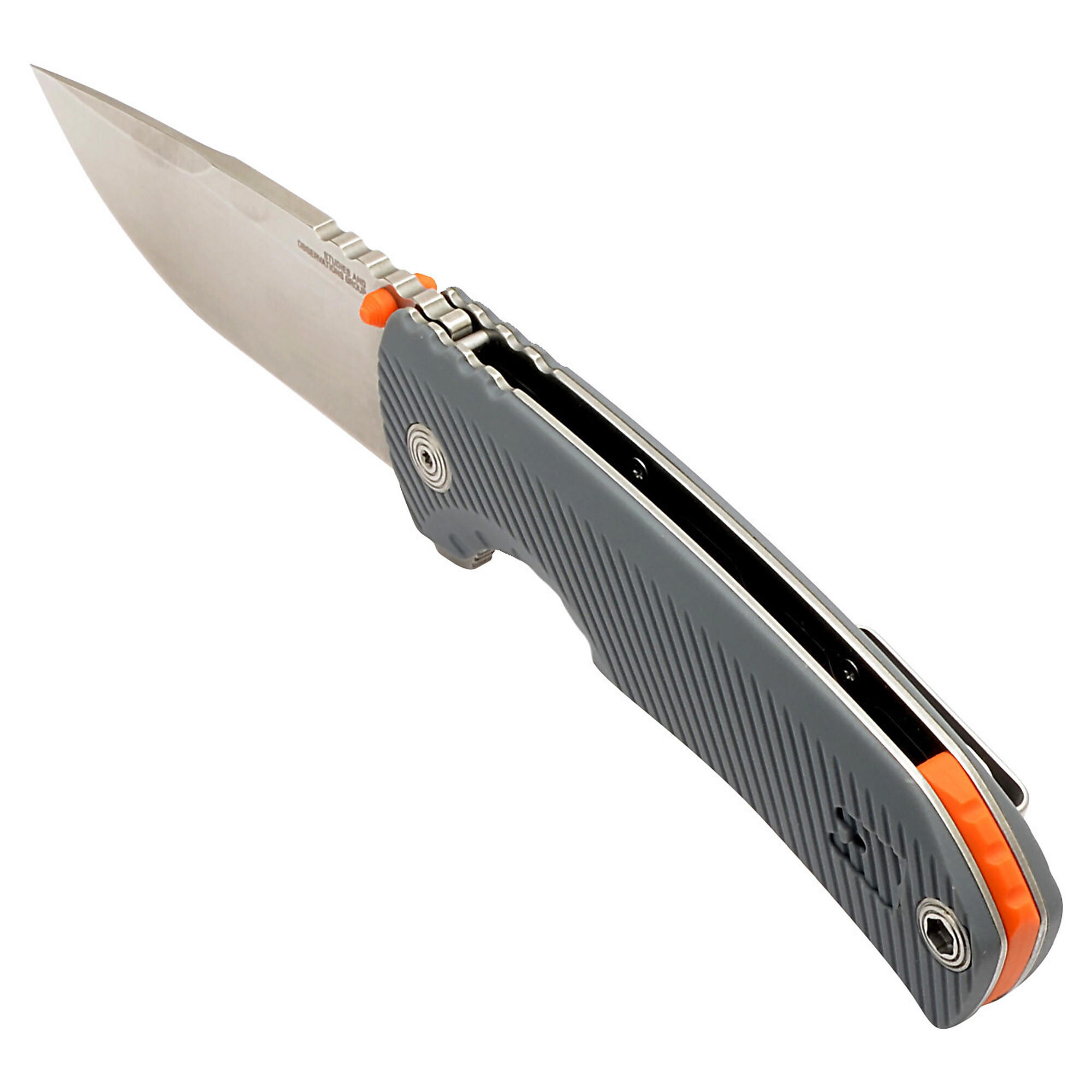 SOG Tellus FLK Folding Knife - 3.65in. CYRO 440 Stainless Steel Blade, Wolf Gray, Model# SOG-14-06-02-43